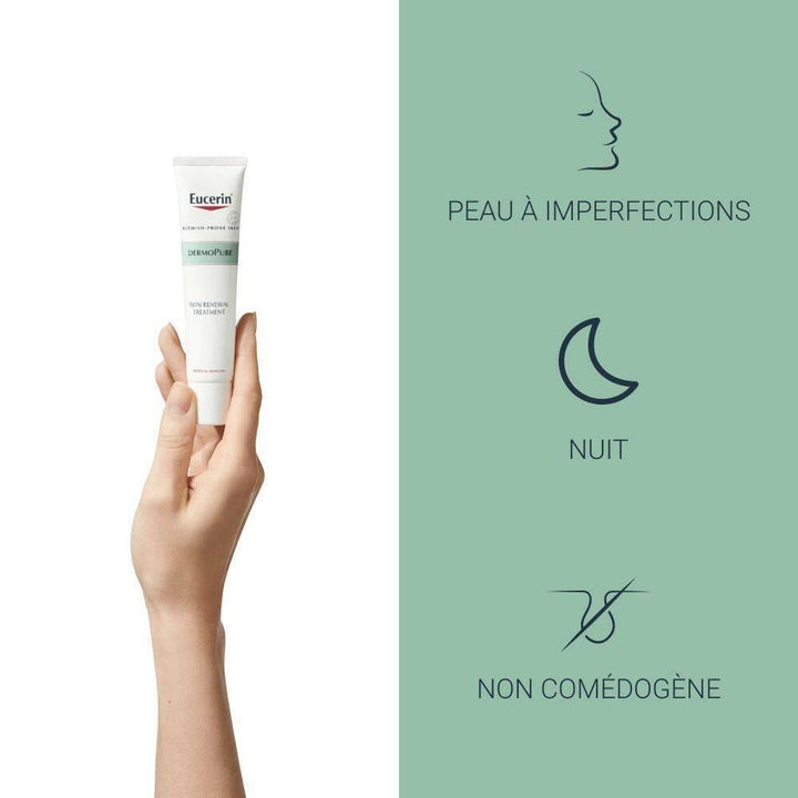 Eucerin Dermopure K10 Soin rénovateur pour peaux à imperfections 40ml