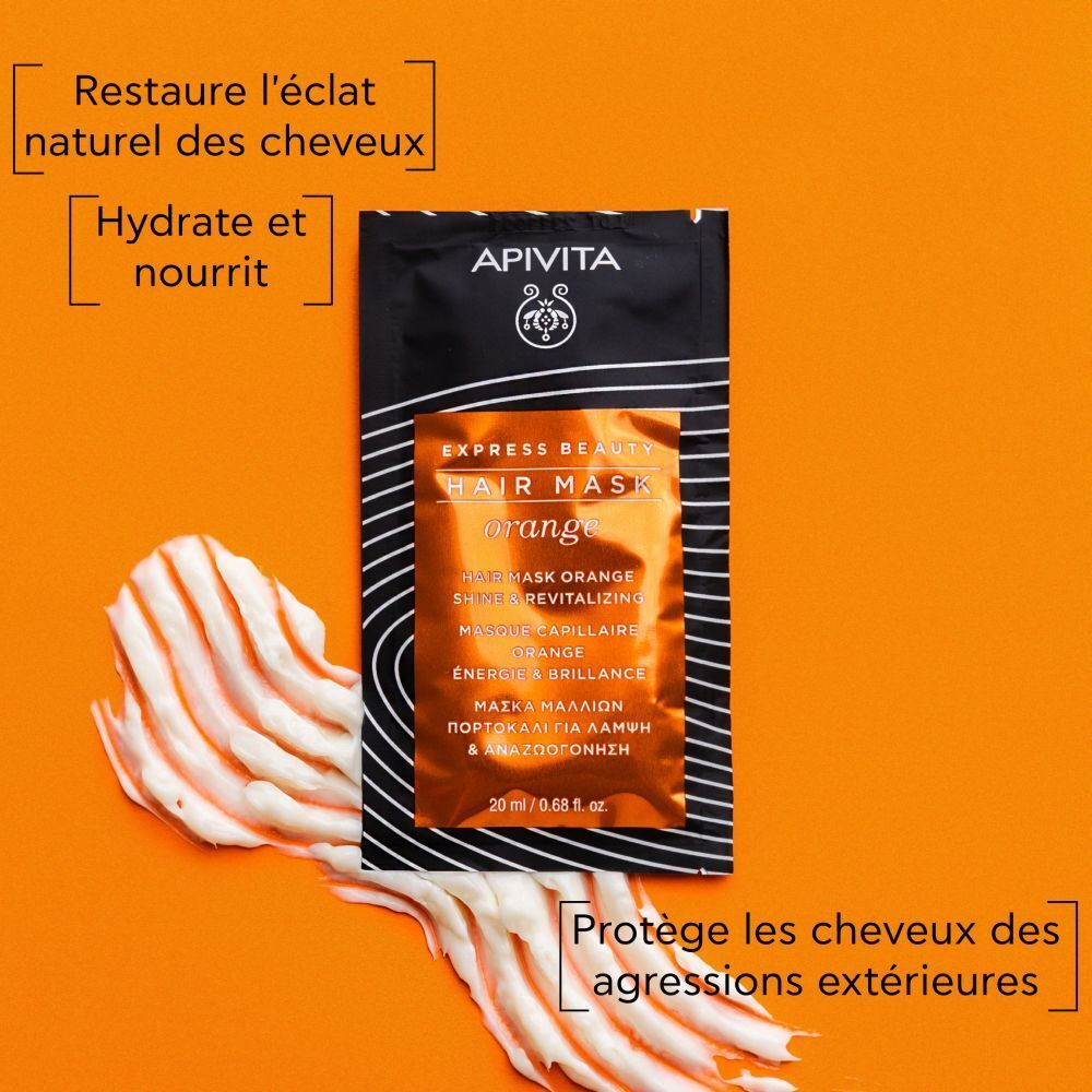 Apivita Express Beauty Glans & Vitaliteit Haarmaskers 20ml