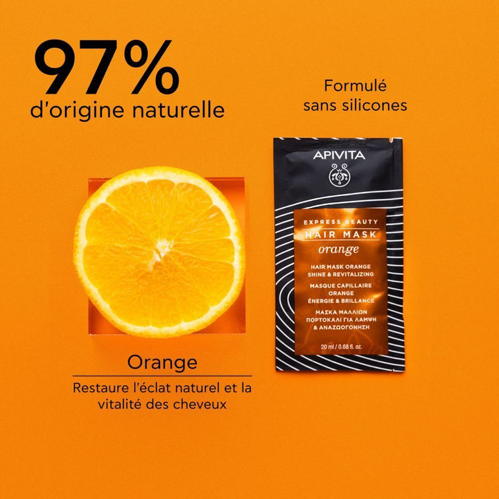 Apivita Express Beauty Glans & Vitaliteit Haarmaskers 20ml