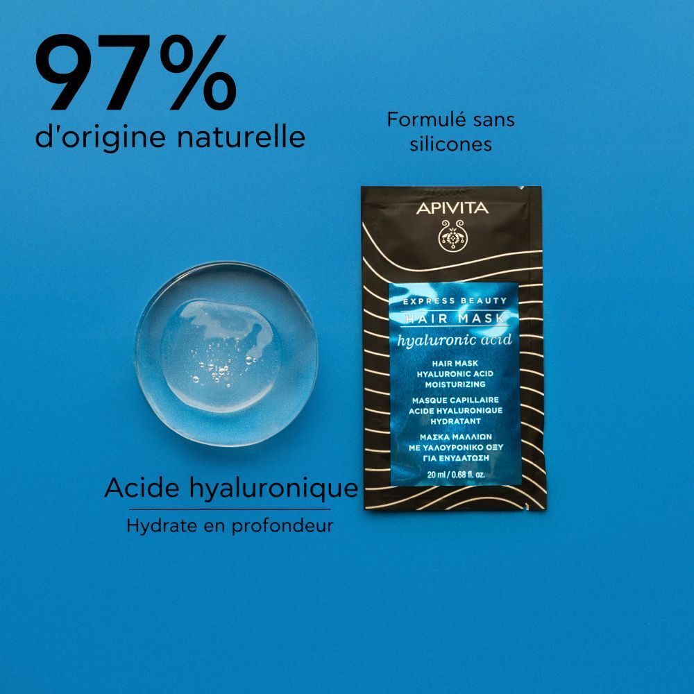 Apivita Express Beauty Máscaras Capilares Hidratantes 20ml