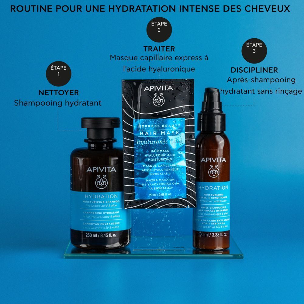 Apivita Express Beauty Máscaras Capilares Hidratantes 20ml
