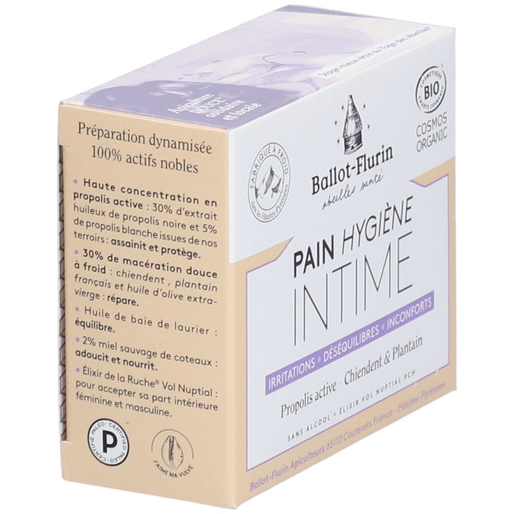 Ballot-Flurin Hygiène Intime Savon surgras Apithérapie 100g