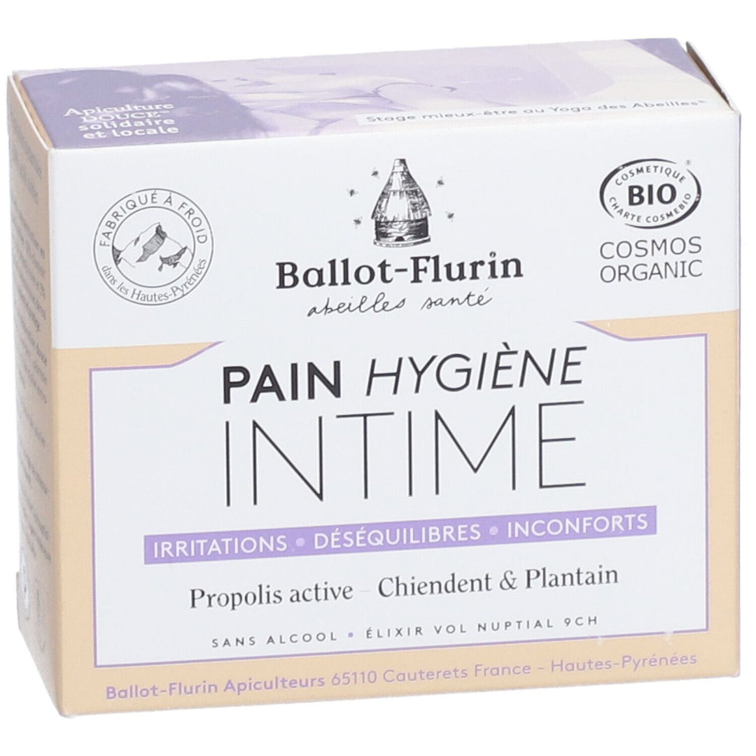 Ballot-Flurin Hygiène Intime Savon surgras Apithérapie 100g