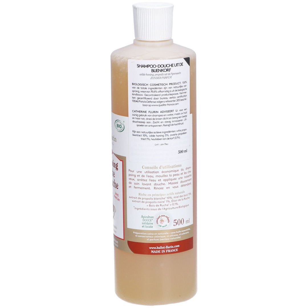 Ballot-Flurin Anti Itching Purifying Shampoo With Honey Fragrance-Free 500ml (16.90fl oz)