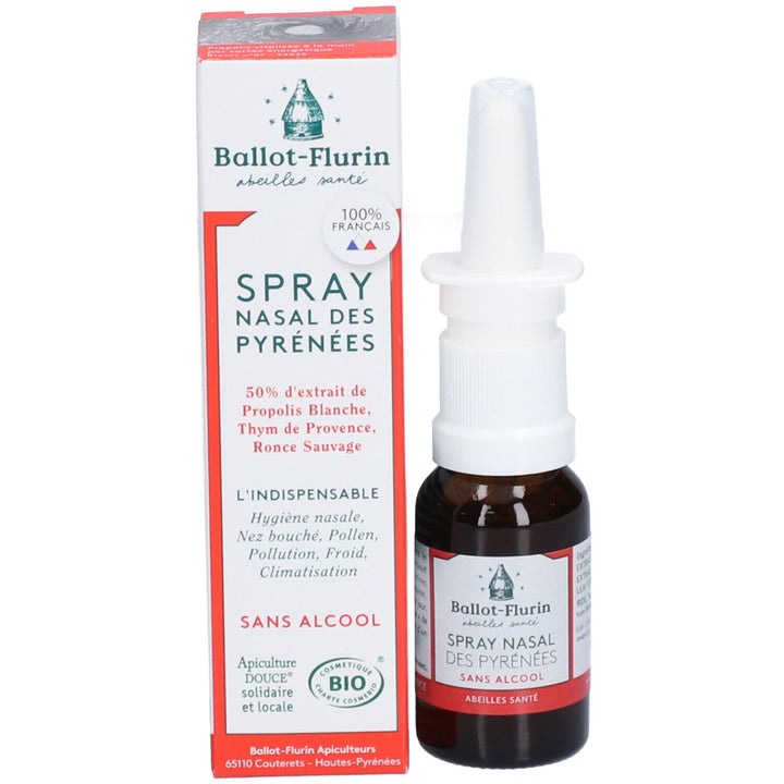 Ballot-Flurin Spray nasal des Pyrénées Hygiène quotidienne 15ml