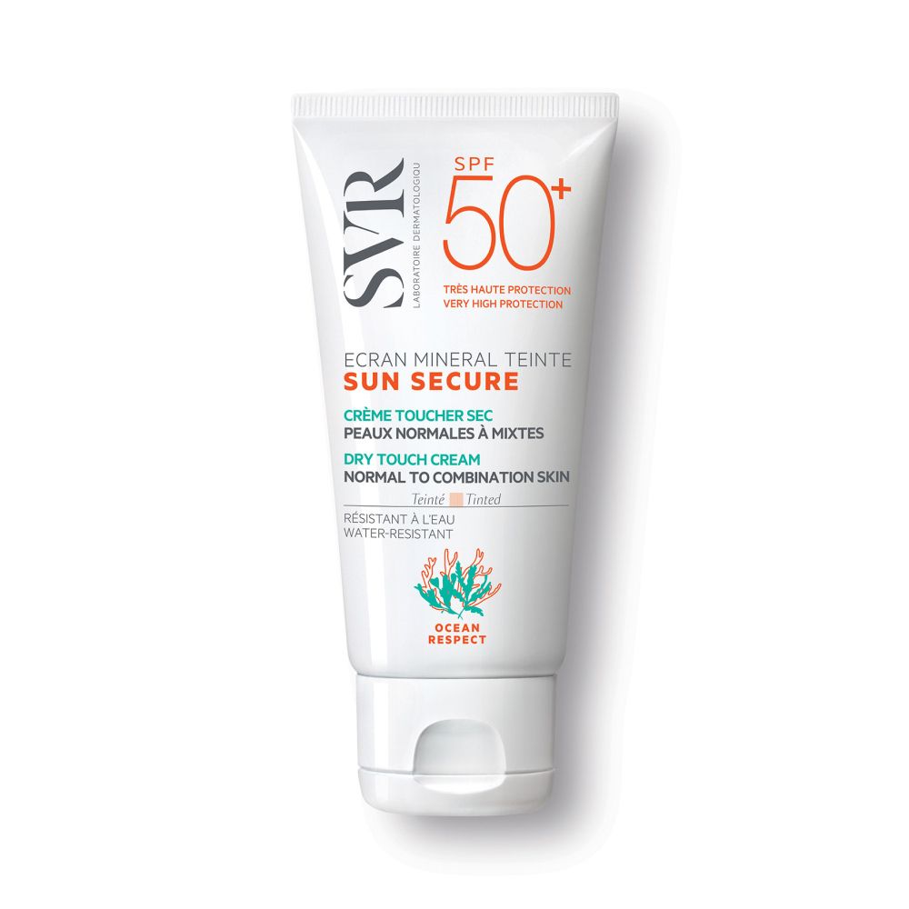 SVR Sun Secure Dry Touch Tinted Mineral Sunscreen SPF50+ - 50ml (1.69 fl oz)