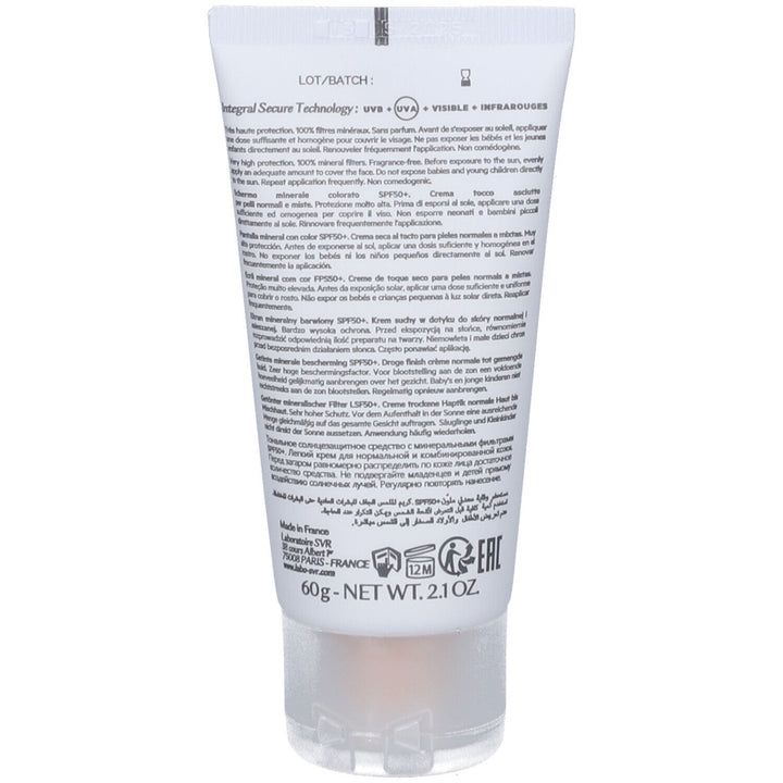 SVR Sun Secure Dry Touch Tinted Mineral Sunscreen SPF50+ - 50ml (1.69 fl oz)