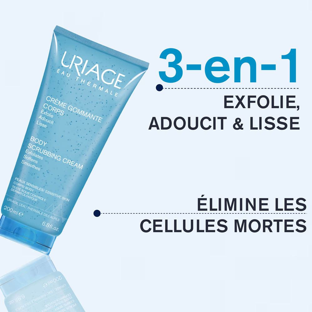 Uriage Body Scrubbing Cream 200ml (6.76fl oz)