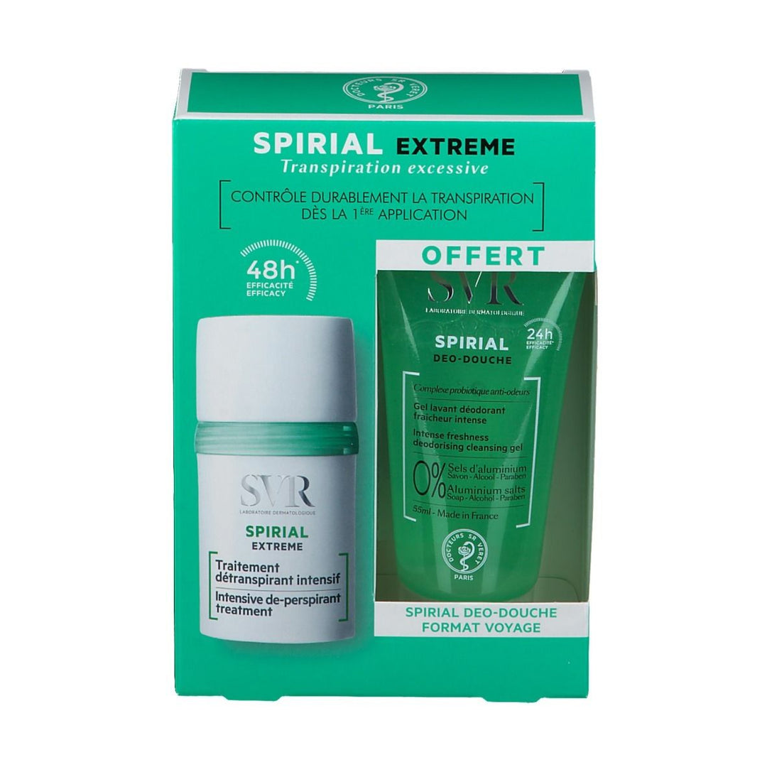 SVR Spirial علاج مكثف لإزالة العرق 20ml