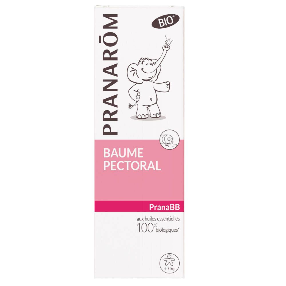 Pranarôm Pranabb Organic Pectoral Balm 40ml (1.35fl oz)