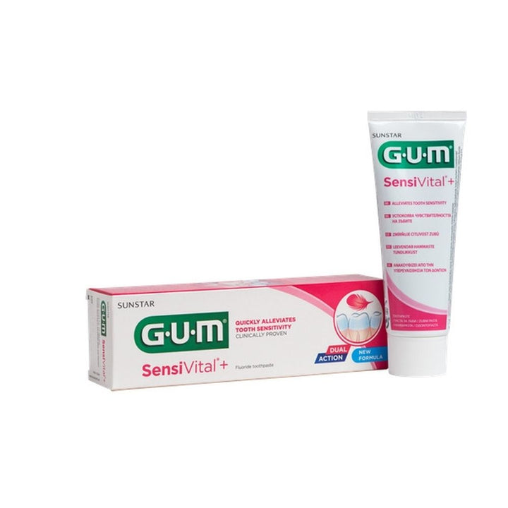 GUM SensiVital+ Sensitive Teeth Toothpaste 75ml (2.53fl oz)
