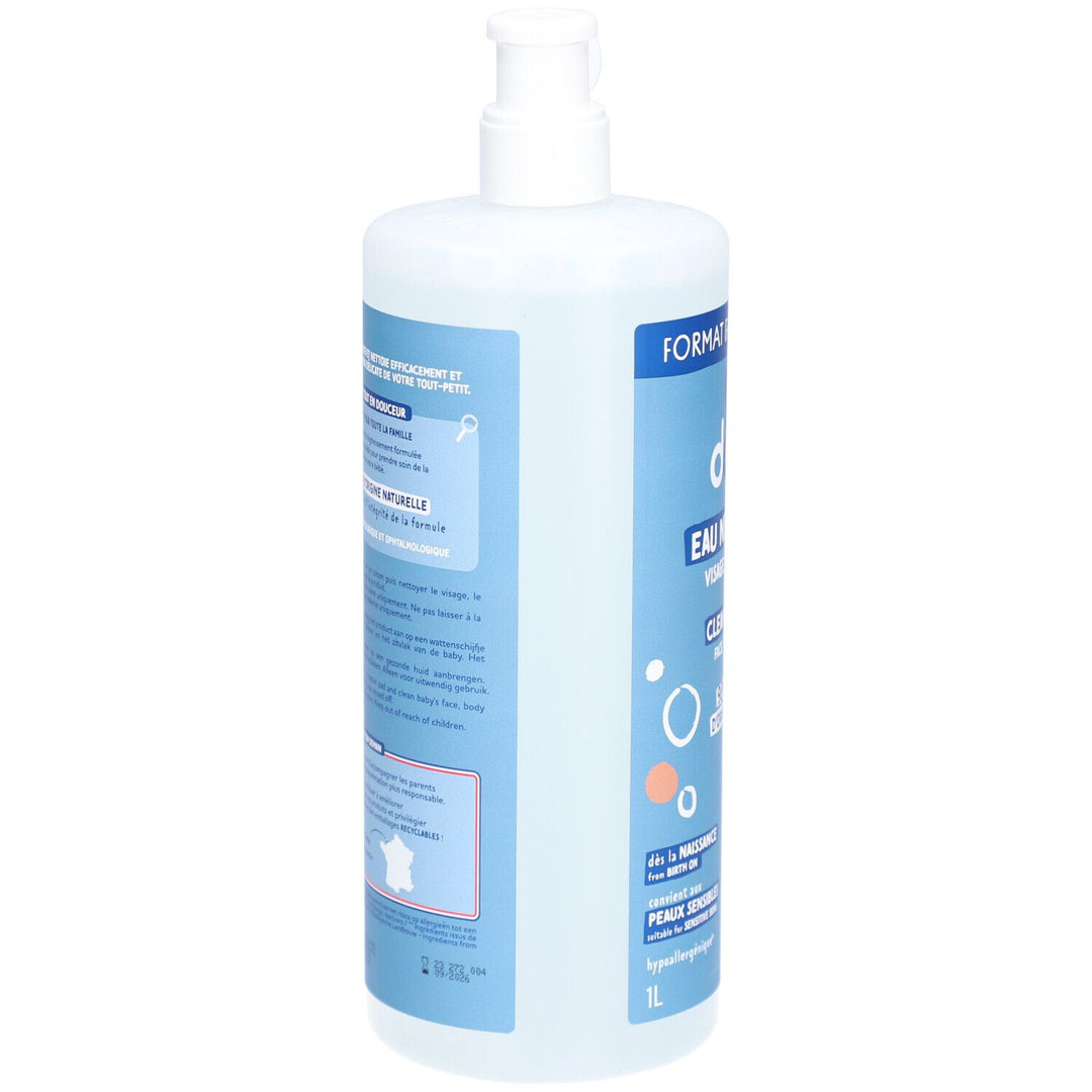 Dodie 3-in-1 Cleansing Water From Birth 1L (33.81fl oz)