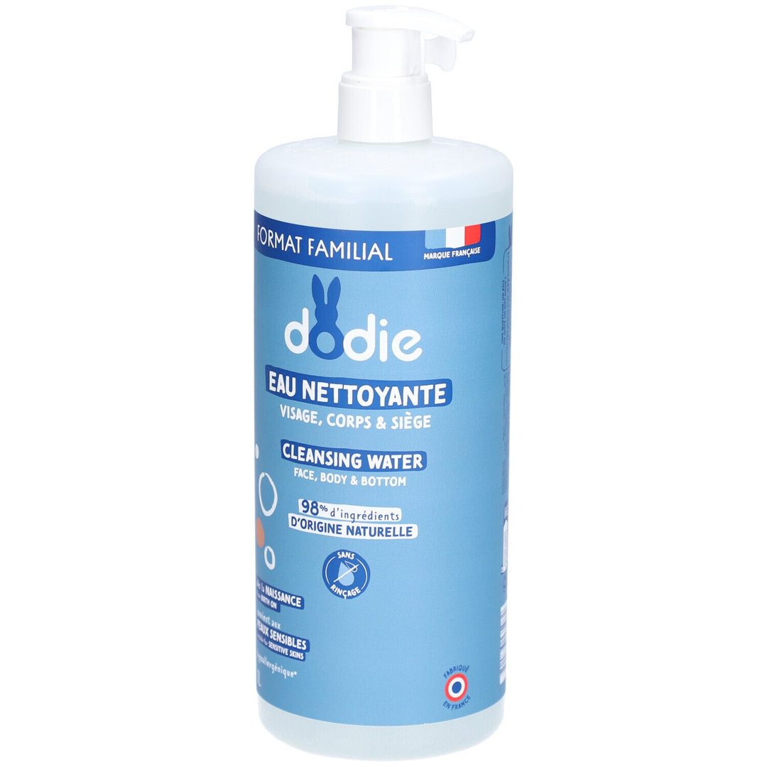 Dodie 3-in-1 Cleansing Water From Birth 1L (33.81fl oz)