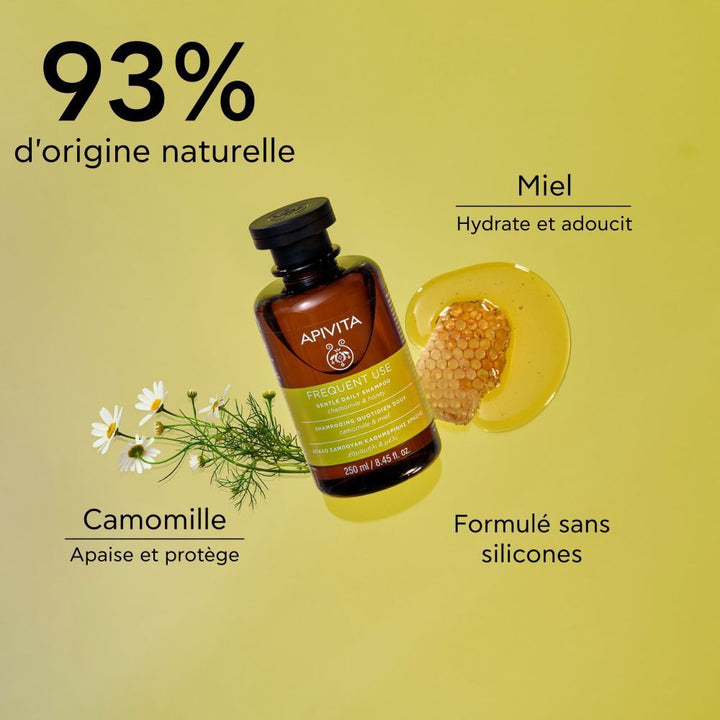 Apivita Shampooing doux à usage quotidien 250ml
