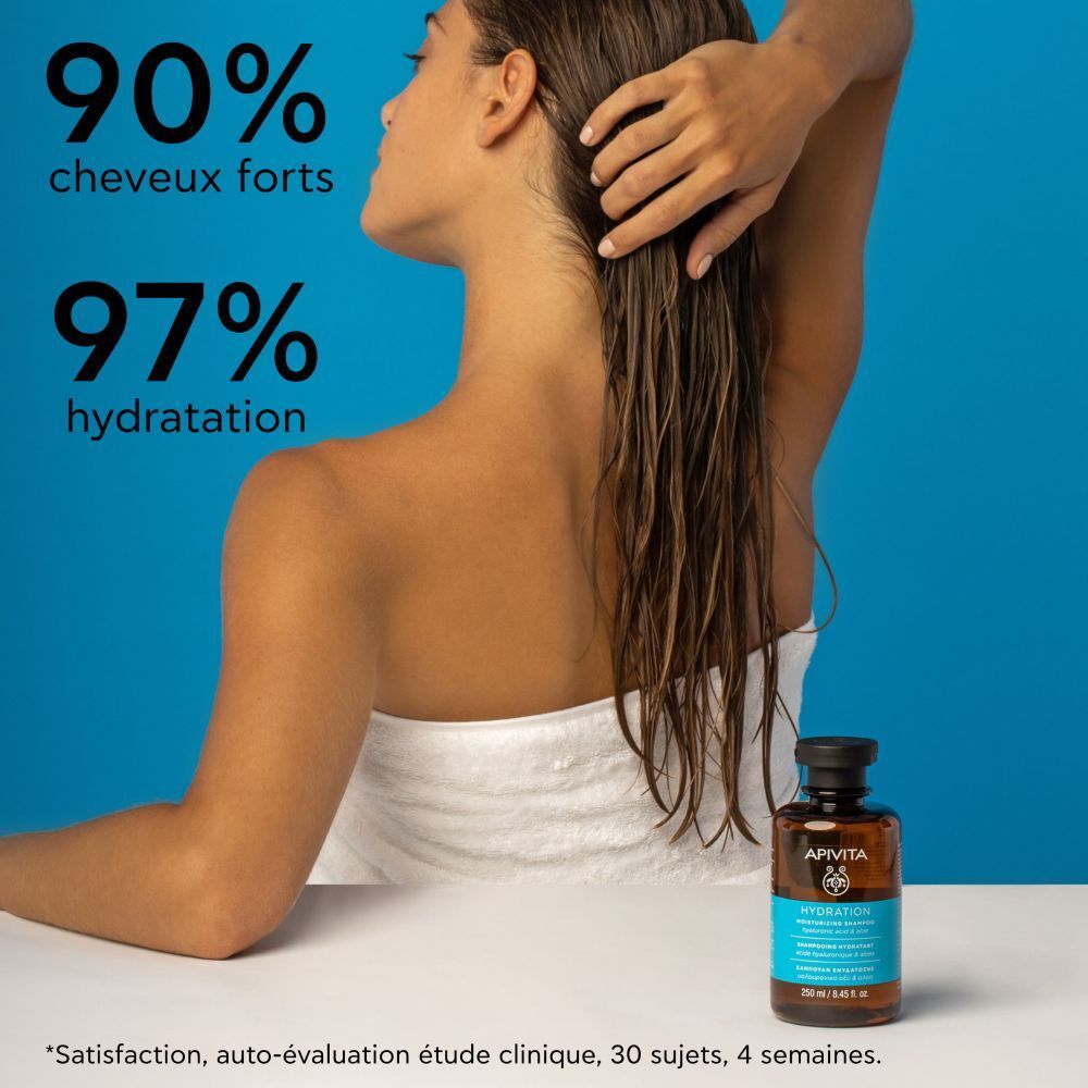 Apivita Shampooing hydratant pour tous types de cheveux 250ml