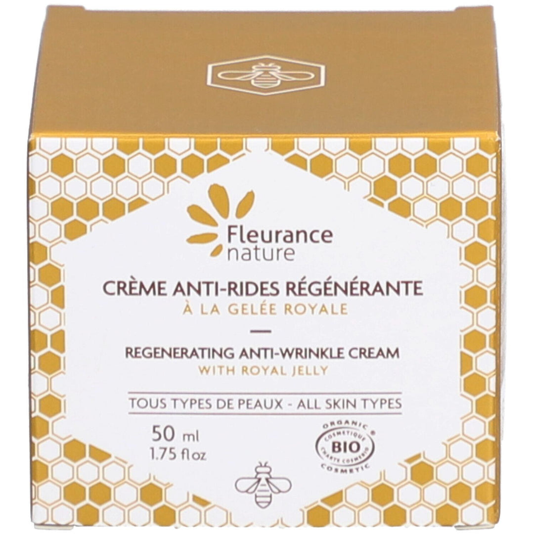 Fleurance Nature كريم مجدد مضاد للتجاعيد بغذاء ملكات النحل العضوي 50ml