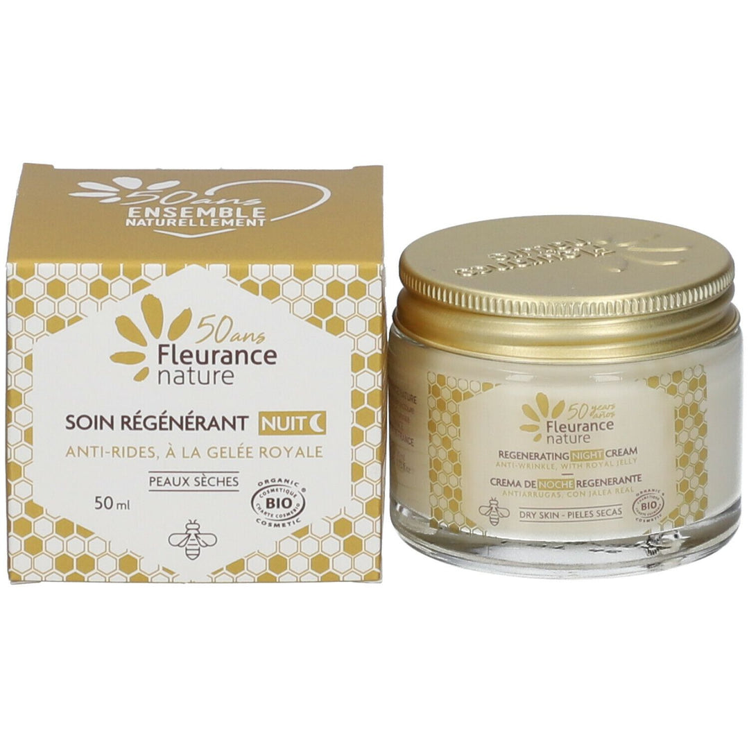 Fleurance Nature REGENERATING NIGHT CARE WITH ORGANIC ROYAL JELLY 50ml (1.69fl oz)
