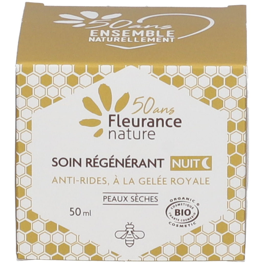 Fleurance Nature REGENERATING NIGHT CARE WITH ORGANIC ROYAL JELLY 50ml (1.69fl oz)