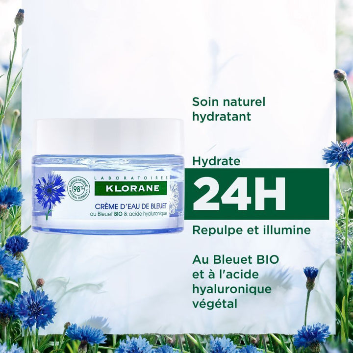 Klorane Cornflower Water Cream 50ml (1.69floz)