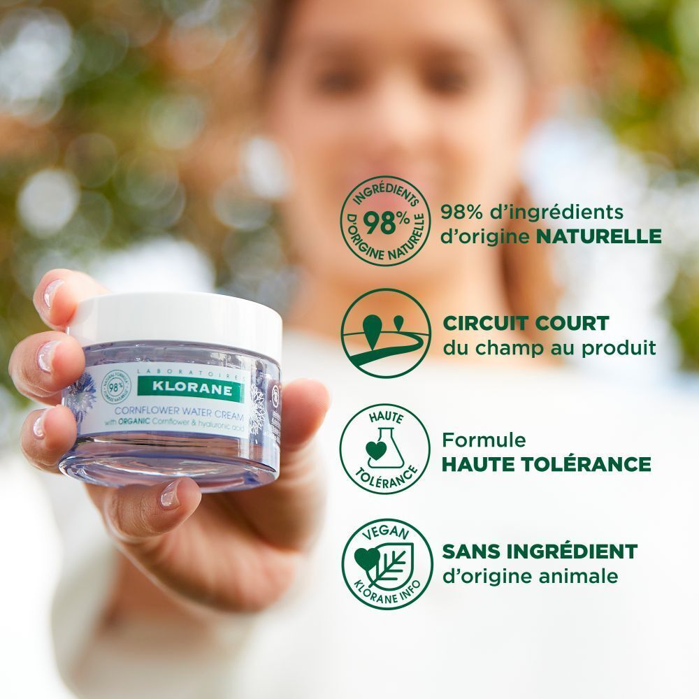 Klorane Cornflower Water Cream 50ml (1.69floz)