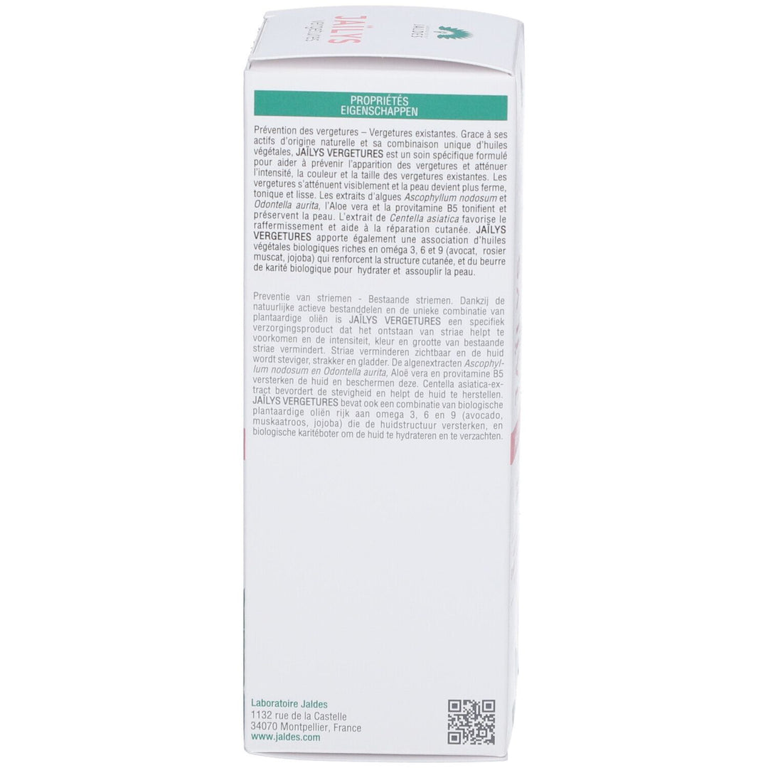 Jaldes Jaïlys Astriae Stretch Mark Special Care Prévention et correction 125ml (4.23fl oz)