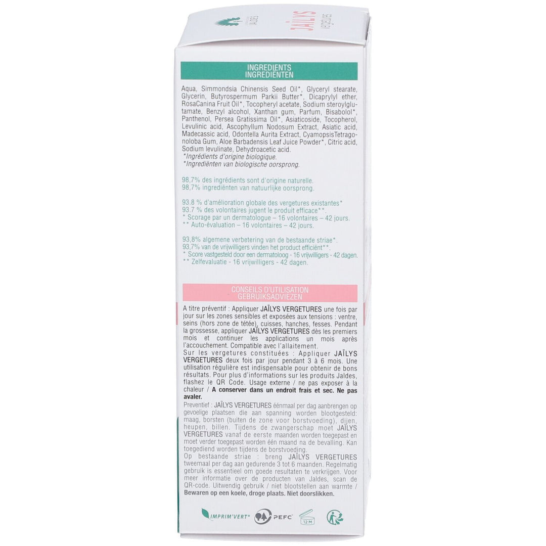 Jaldes Jaïlys Astriae Stretch Mark Special Care Prévention et correction 125ml (4.23fl oz)