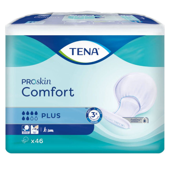Tena Comfort ProSkin Plus protections anatomiques 46 unités