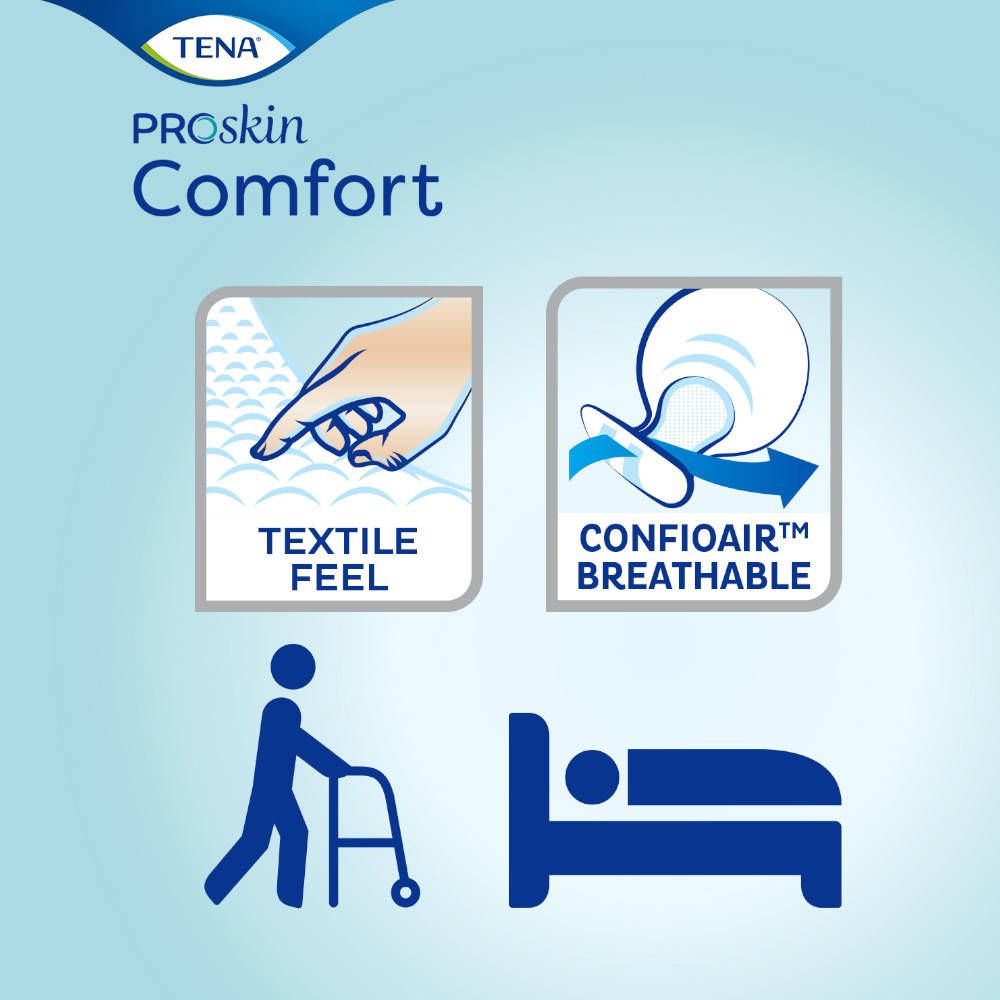 Tena Comfort ProSkin Plus protections anatomiques 46 unités