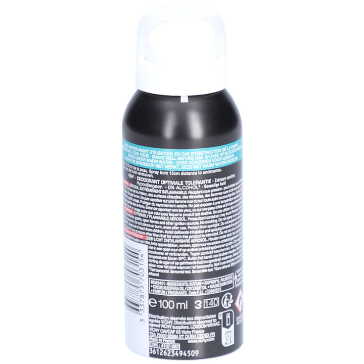 Vichy Deodorants Spray Comprimido Tolerância Ideal 48h para Pele Sensível 100ml