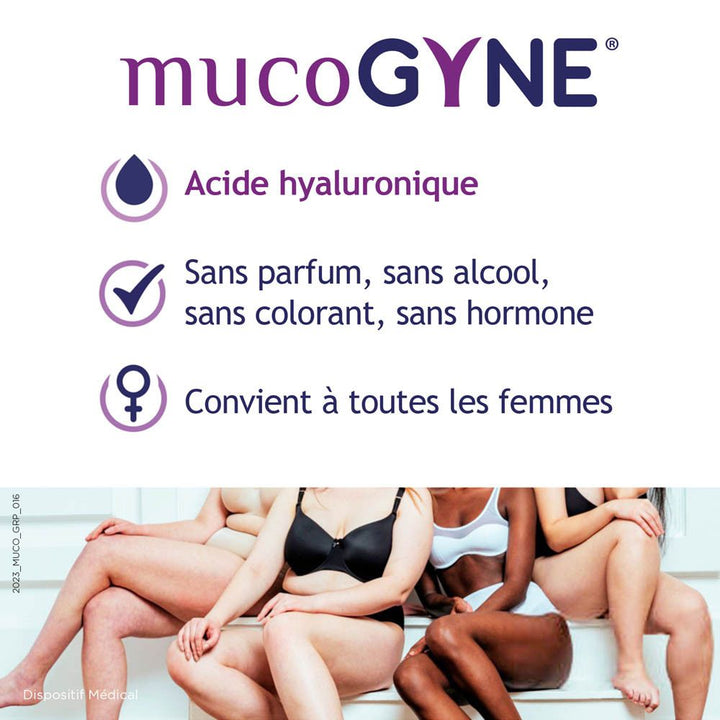 Mucogyne بويضات مهبلية للمنطقة الحميمة غير هرمونية x10