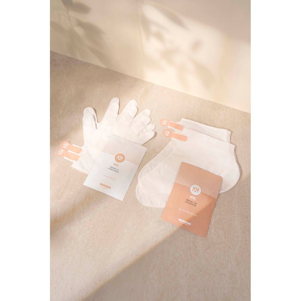 MÊME Skincare Pflegesocken für empfindliche Füße 1 Pair 2x15ml
