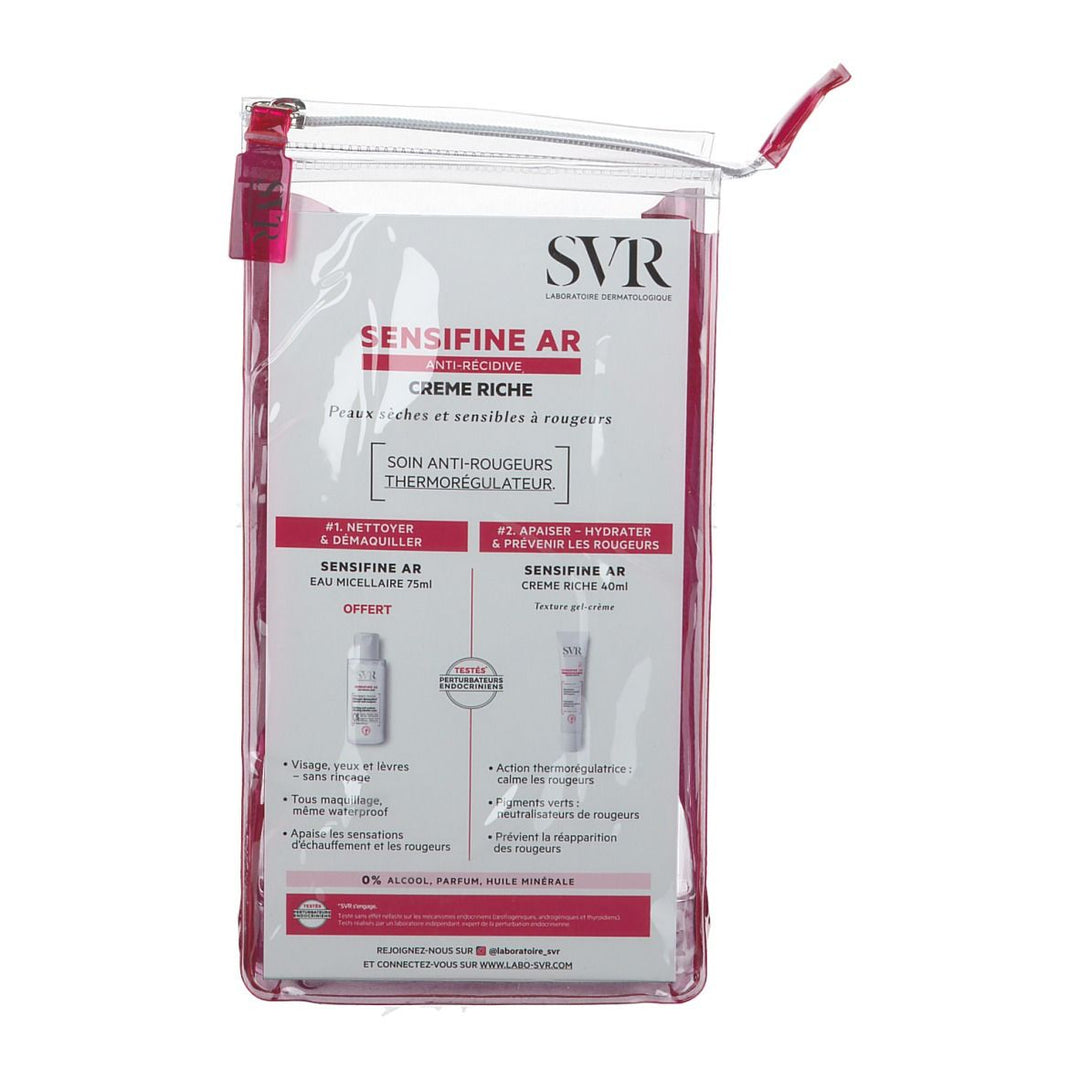 Svr Sensifine Coffret Sensifine Ar Creme Riche 40ml (1.35fl oz) + Eau Micellaire 75 ml Offert