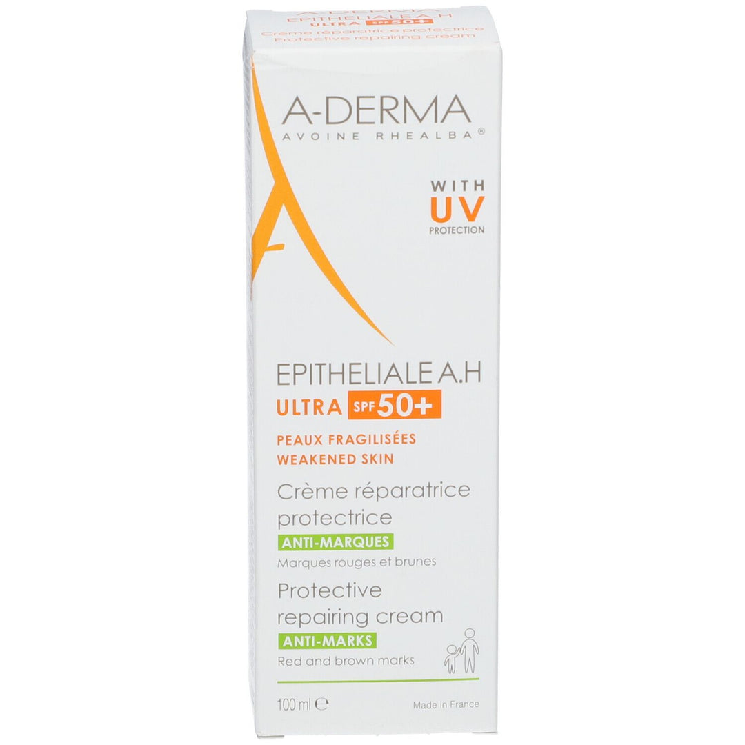 A-Derma Epitheliale A.H Ultra SPF50+ Crème réparatrice protectrice 100ml