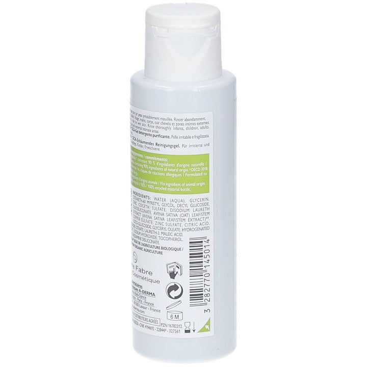 A-Derma Dermalibour+ Schäumendes desinfizierendes CICA-Gel 100ml