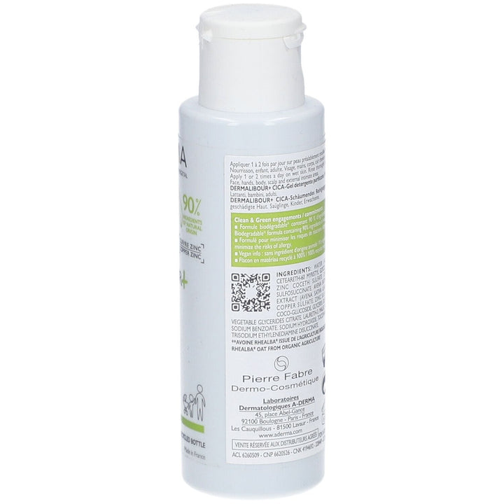 A-Derma Dermalibour+ Schäumendes desinfizierendes CICA-Gel 100ml