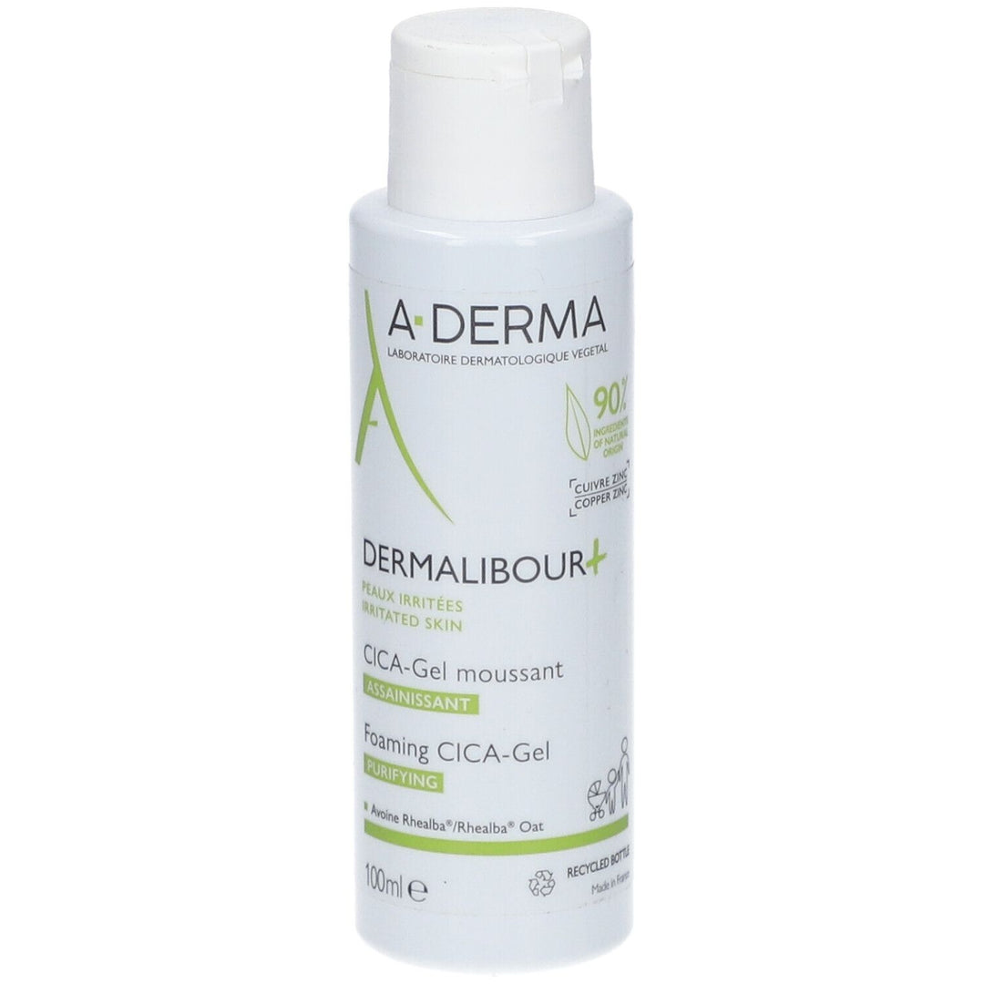 A-Derma Dermalibour+ Schäumendes desinfizierendes CICA-Gel 100ml