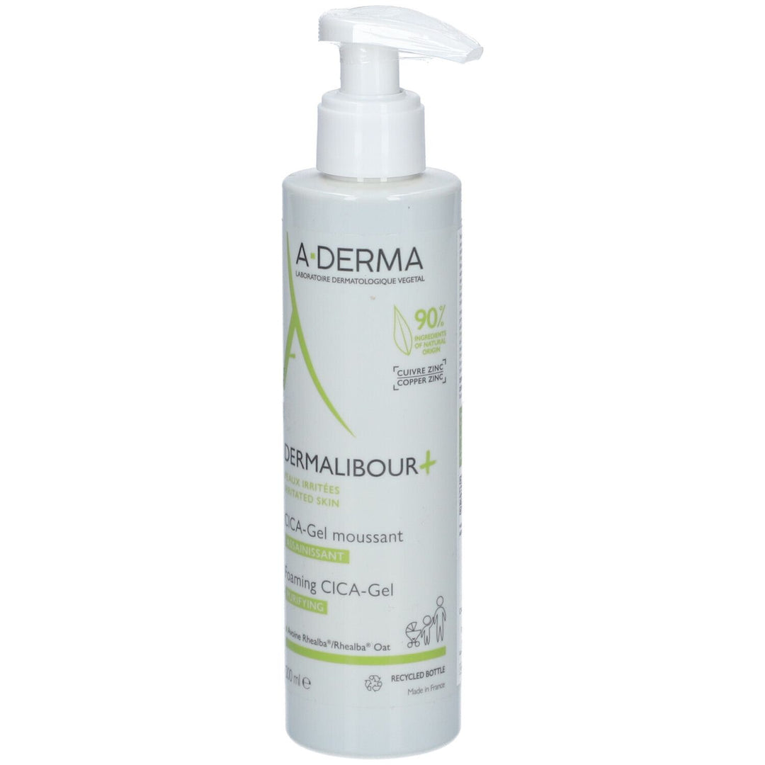 A-Derma Dermalibour+ Foaming Sanitizing CICA-Gel 200ml (6.76fl oz)