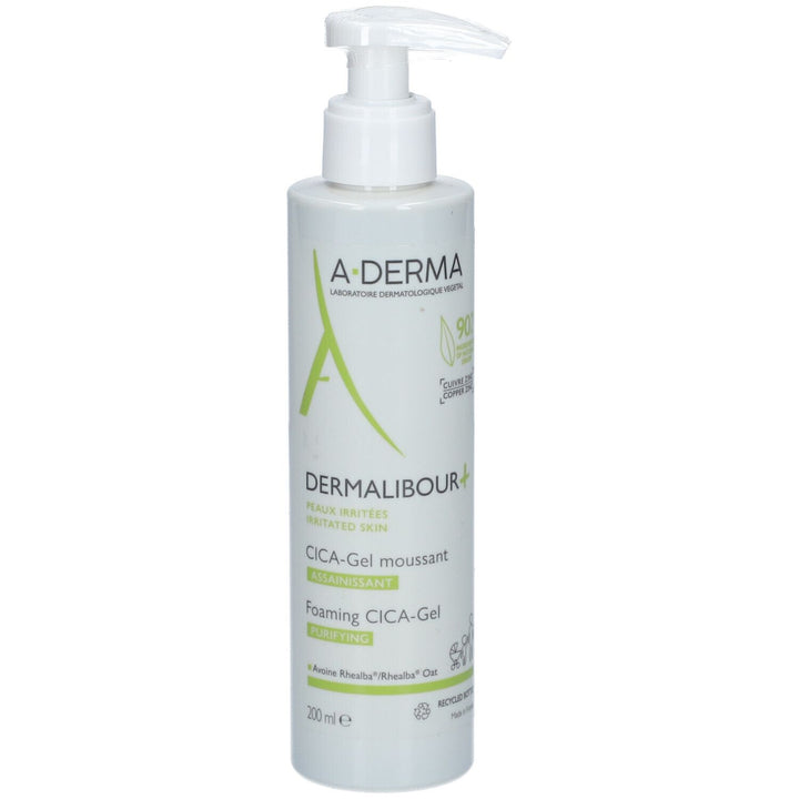 A-Derma Dermalibour+ Foaming Sanitizing CICA-Gel 200ml (6.76fl oz)