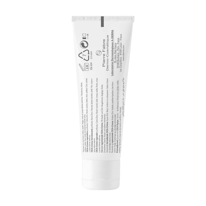 A-Derma Dermalibour+ Cica-Repairing Sanitizing Cream Irritated Skin 50ml (1.69fl oz)