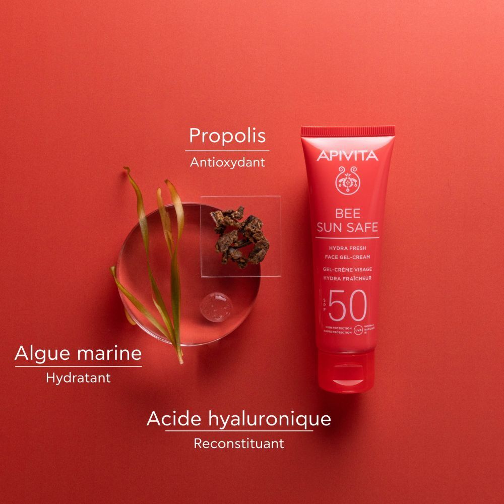Apivita Bee Sun Safe Hydra Freshness SPF50 Cream-Gel 50ml (1,69fl oz)