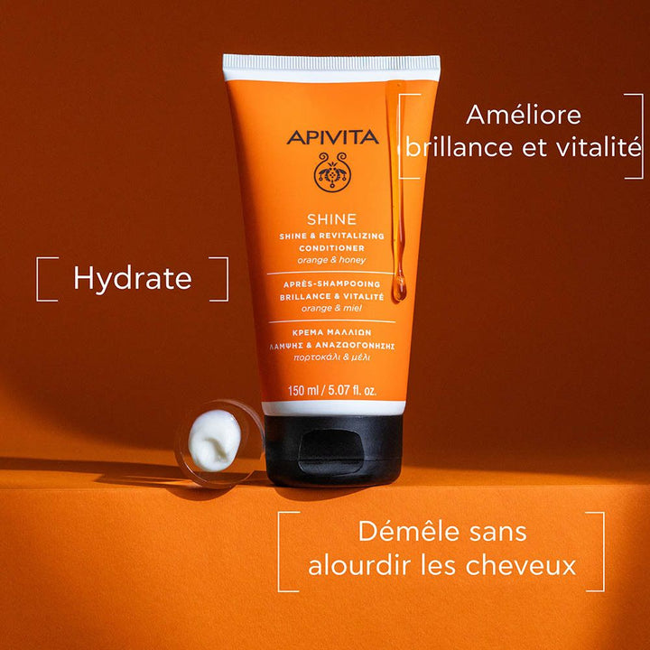 Apivita Shine Conditioner Orange & Honey 150ml (5.07fl oz)