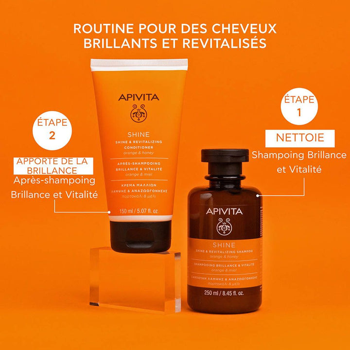 Apivita Shine Conditioner Orange & Honey 150ml (5.07fl oz)