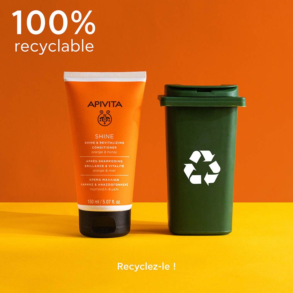 Apivita Shine Conditioner Orange & Honey 150ml (5.07fl oz)