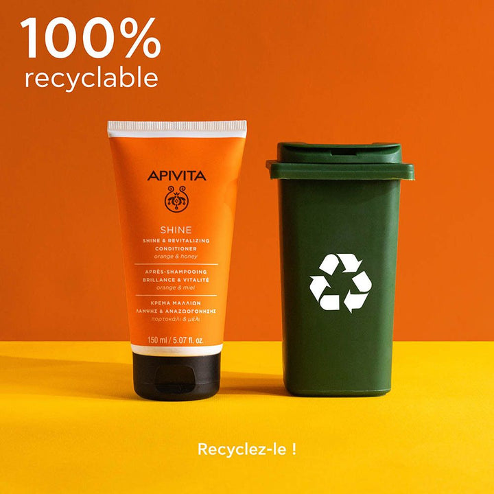 Apivita Shine Conditioner Orange & Honey 150ml (5.07fl oz)