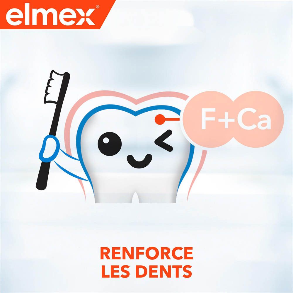 Elmex Anti-caries Junior Toothbrush 6-12 YEARS DUO x2