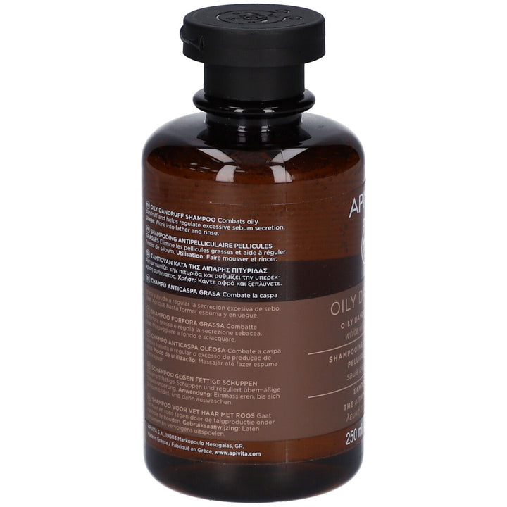 Apivita Anti-dandruff shampoo Oily Dandruff 250ml (8.45fl oz)