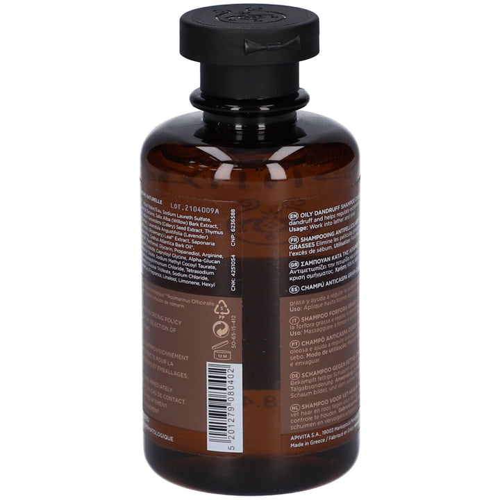 Apivita Anti-dandruff shampoo Oily Dandruff 250ml (8.45fl oz)