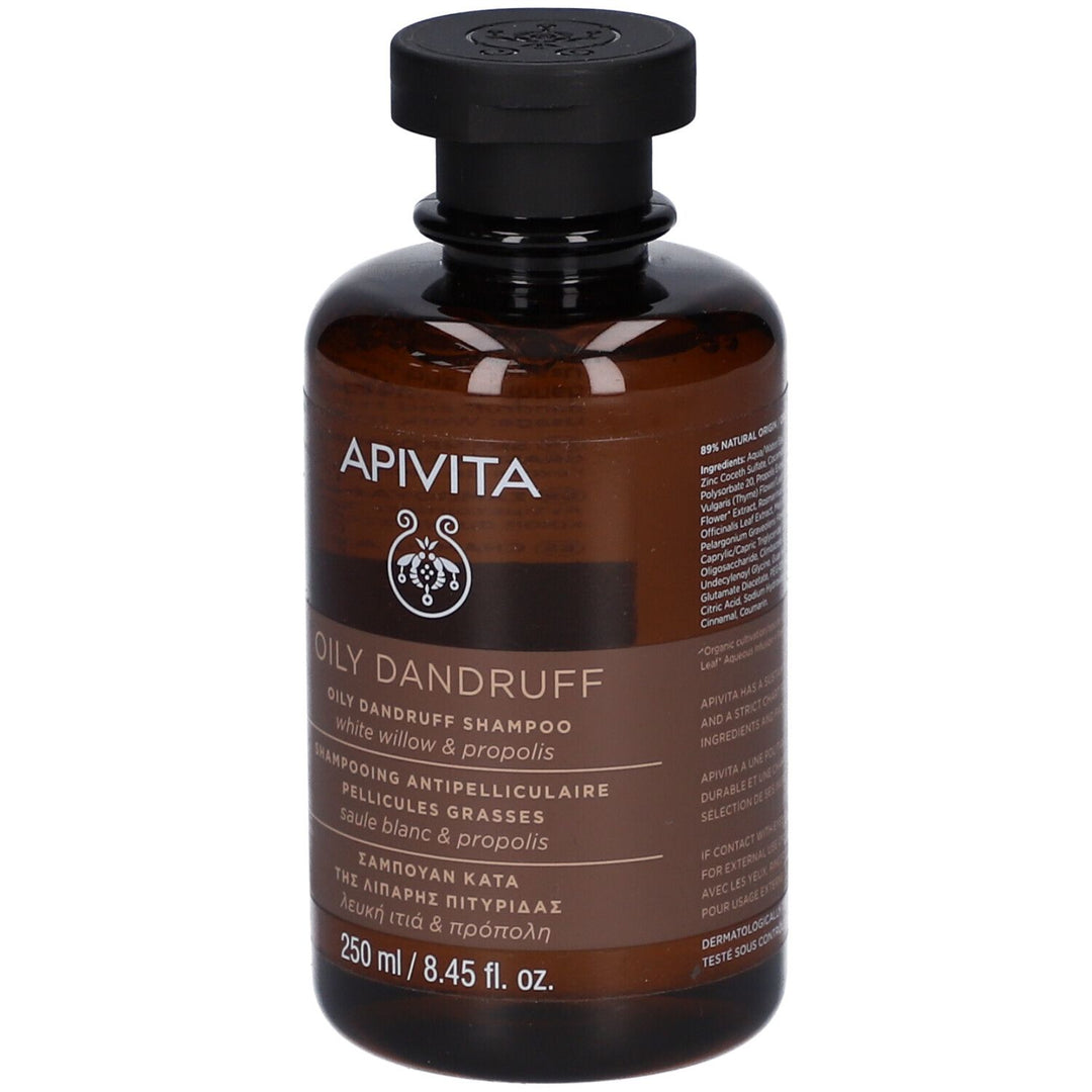 Apivita Anti-dandruff shampoo Oily Dandruff 250ml (8.45fl oz)