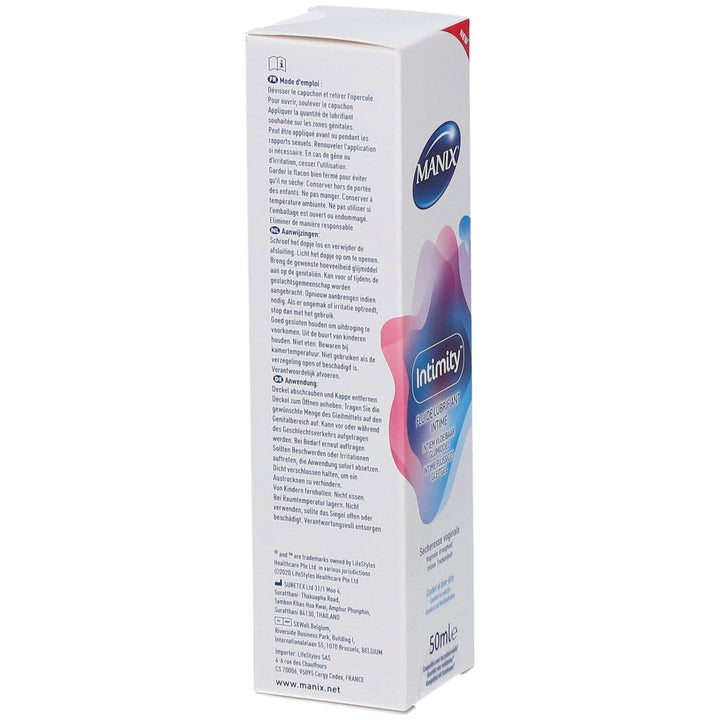 Manix Intimity Intima lubricant fluid Vaginal dryness 50ml (1.69fl oz)