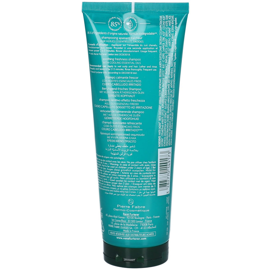 René Furterer Astera Furterer Astera Fresh شامبو مهدئ لفروة الرأس المتهيجة 250ml